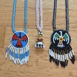 Vintage Southwest Beaded Childs Necklaces